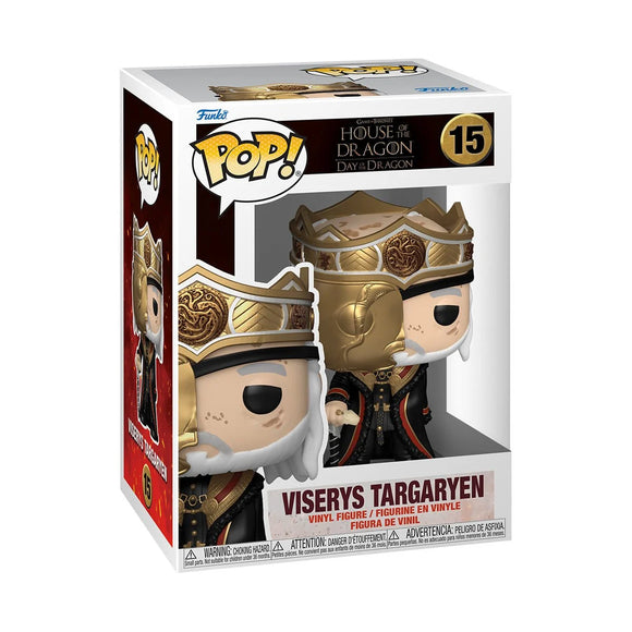 Funko Pop! House Of The Dragon: Day Of The Dragon Wave 2 - Viserys Targaryen with Mask