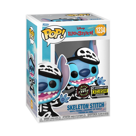 Funko Pop! Lilo & Stitch - Entertainment Earth Exclusive Chase Skeleton Stitch