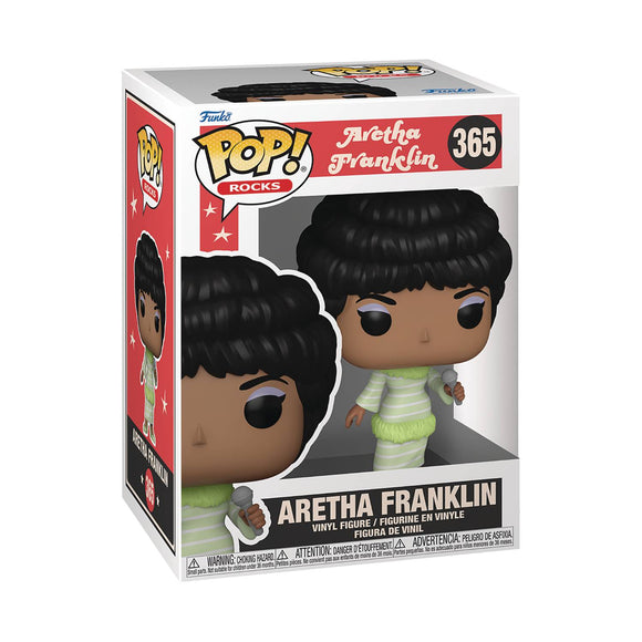 Funko Pop! Rocks - Aretha Franklin (Green Dress)