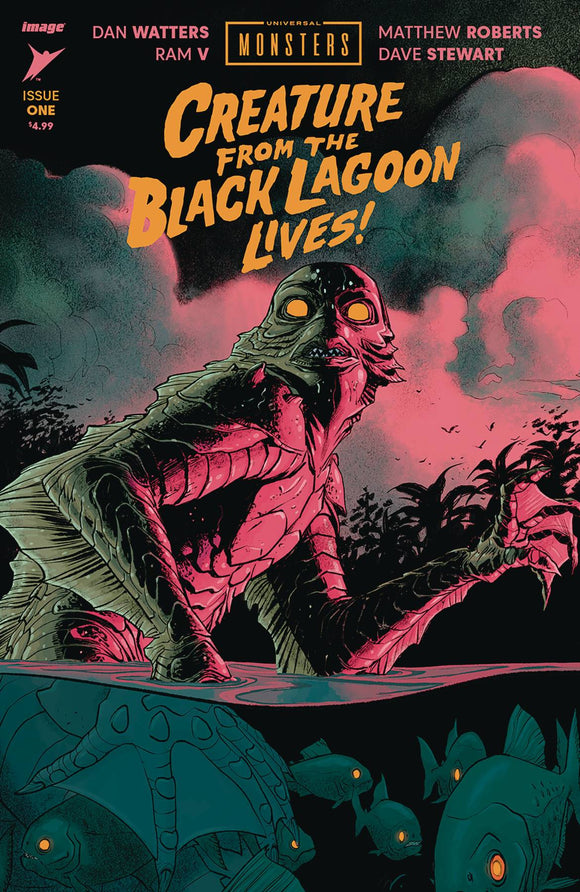 UNIVERSAL MONSTERS THE CREATURE FROM THE BLACK LAGOON LIVES #1 CVR A