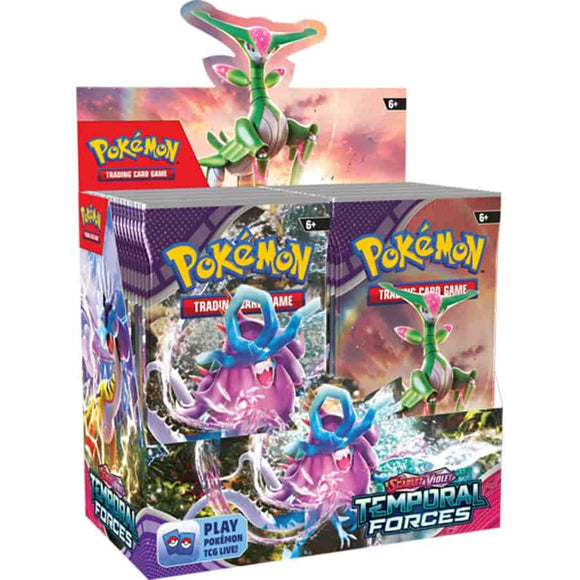 POKEMON TCG: SCARLET AND VIOLET: TEMPORAL FORCES: BOOSTER DISPLAY (36CT)