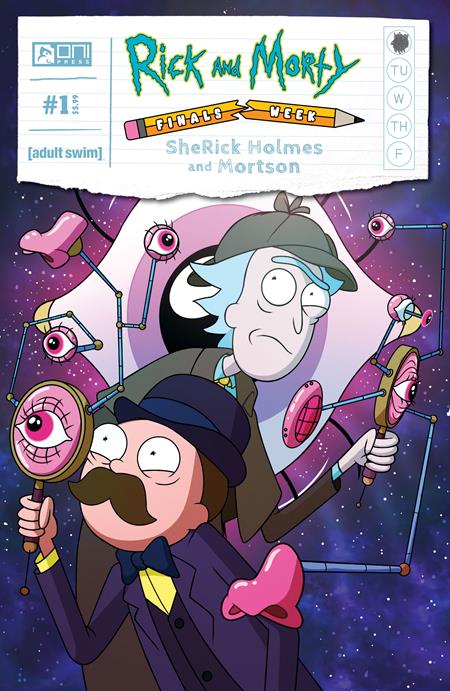 RICK AND MORTY PRESENTS FINALS WEEK SHERICK HOLMES AND MORTSON #1 (OF 5) CVR B PHIL MURPHY VAR (MR)