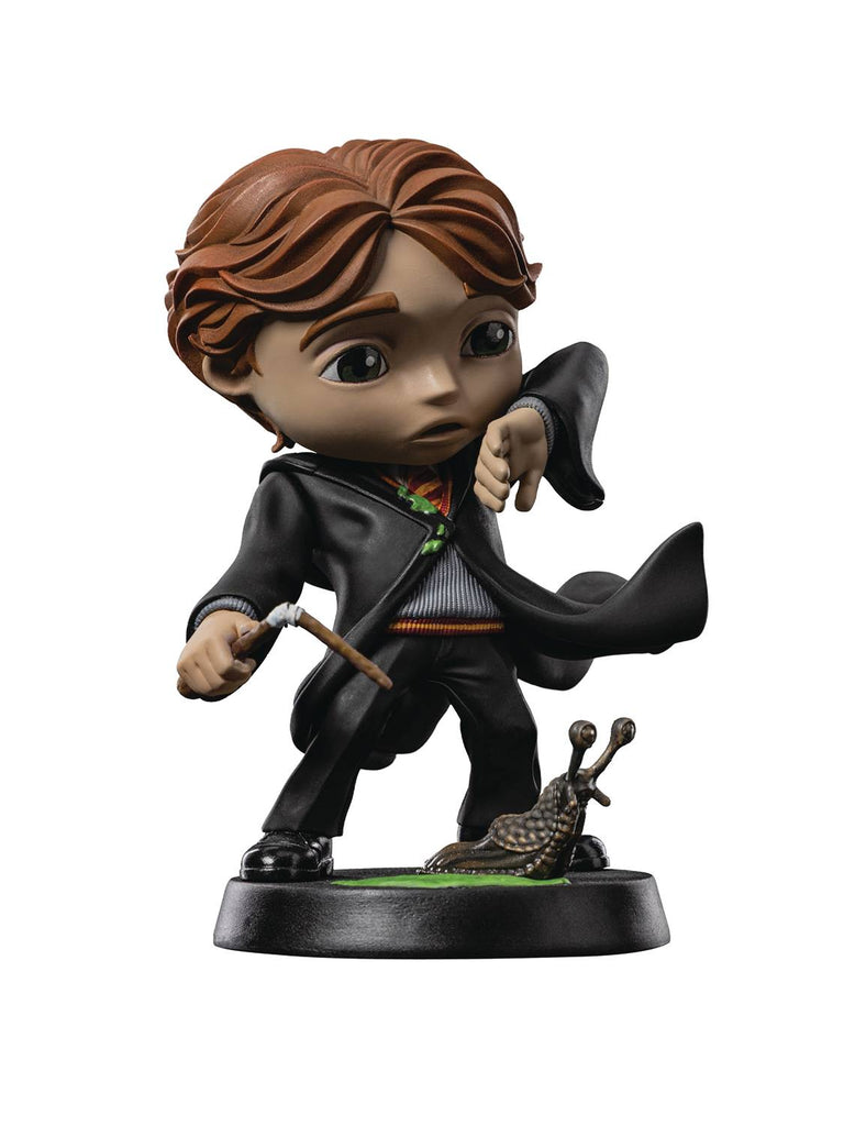 harry potter - ron weasley w/ broken wand pvc statue minico