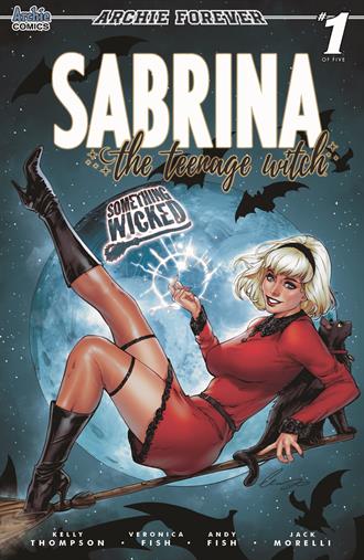 SABRINA SOMETHING WICKED #1 CHATZOUDIS COLLECTOR CAVE VARIANT
