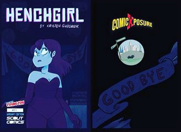 HENCHGIRL #11 COLLECTOR CAVE & COMICXPOSURE NYCC 2016 VARIANT - Collector Cave