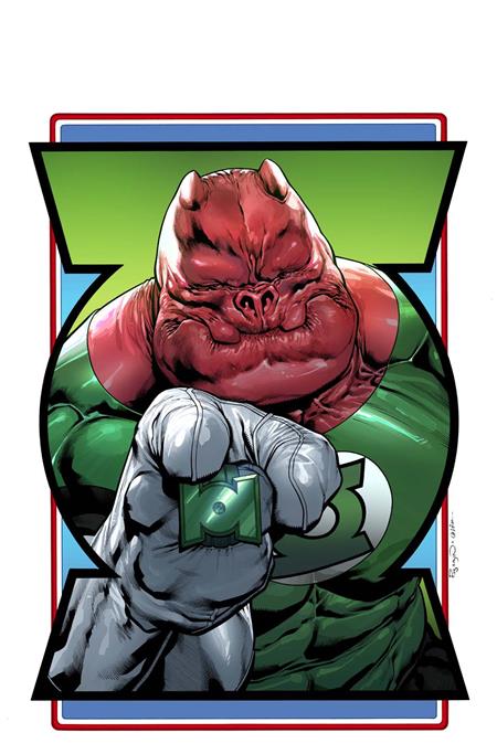 GREEN LANTERN CORPS #2 CVR E FERNANDO PASARIN & OCLAIR ALBERT RECRUITMENT POSTER ACETATE VAR (3/12/2025)