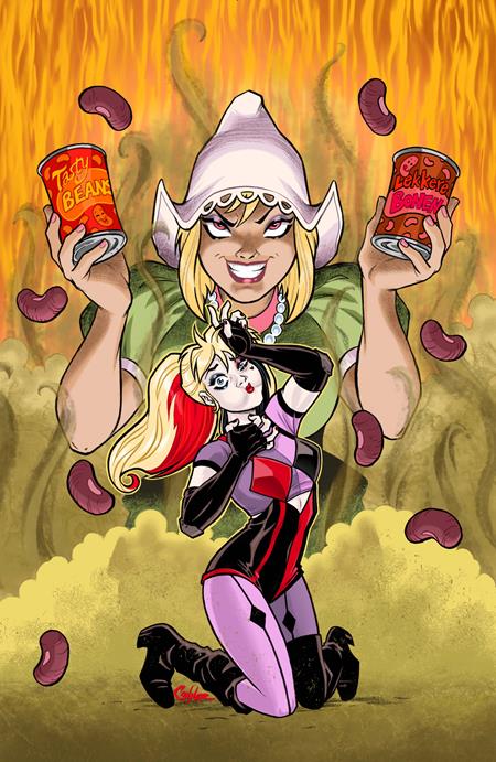 HARLEY QUINN FARTACULAR SILENT BUTT DEADLY #1 (ONE SHOT) CVR B AMANDA CONNER CARD STOCK VAR (3/26/2025)