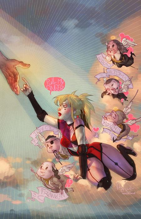 HARLEY QUINN FARTACULAR SILENT BUTT DEADLY #1 (ONE SHOT) CVR C BEN CALDWELL CARD STOCK VAR (3/26/2025)