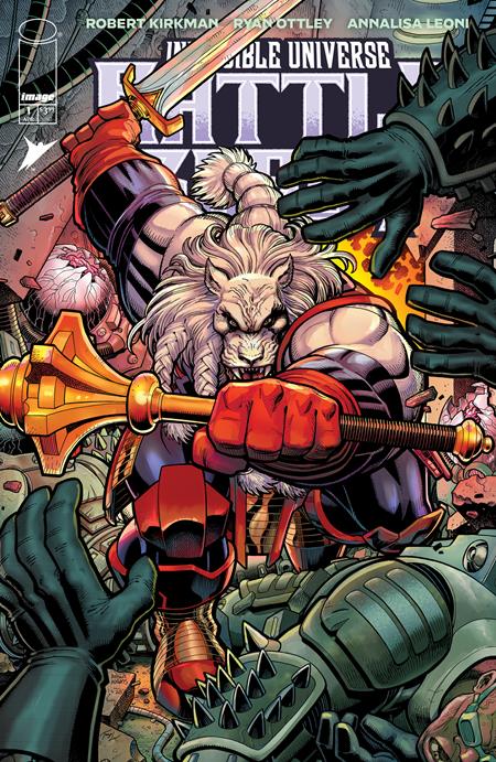INVINCIBLE UNIVERSE BATTLE BEAST #1 CVR F INC 1:50 ARTHUR ADAMS VAR (5/14/2025)