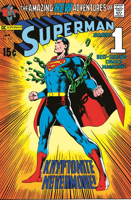 SUPERMAN #233 FACSIMILE EDITION CVR C NEAL ADAMS FOIL VAR