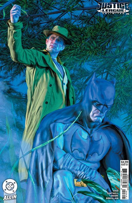 JUSTICE LEAGUE UNLIMITED #6 CVR D MARK SPEARS CARD STOCK VAR (WE ARE YESTERDAY)