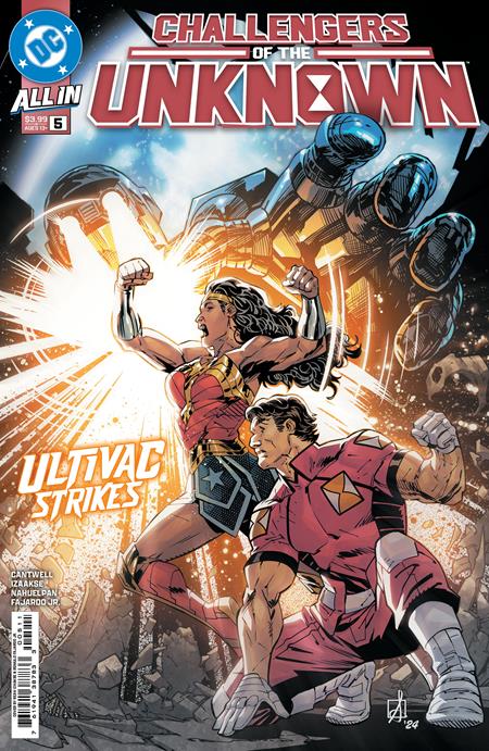 CHALLENGERS OF THE UNKNOWN #5 (OF 6) CVR A SEAN IZAAKSE (4/16/2025)