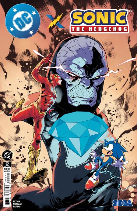 DC X SONIC THE HEDGEHOG #2 (OF 5) CVR A PABLO M COLLAR (4/16/2025)
