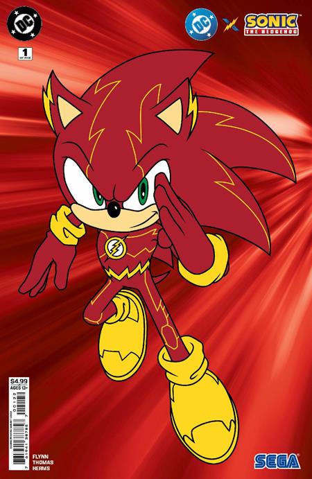 DC X SONIC THE HEDGEHOG #1 (OF 5) 2ND PRINT CVR B