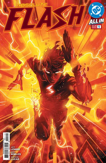 ABSOLUTE FLASH #1 2ND PRINT CVR A NICK ROBLES