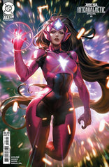 JUSTICE LEAGUE INTERGALACTIC SPECIAL #1 (ONE SHOT) CVR D DERRICK CHEW CARD STOCK VAR