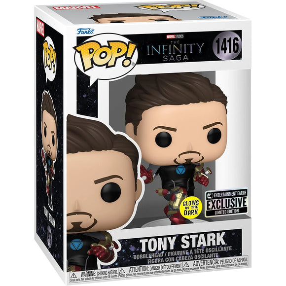 Funko Pop! Infinity Saga - GITD Iron Man 3 Tony Stark Suit-Up