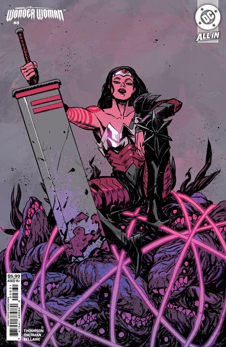 ABSOLUTE WONDER WOMAN #8 CVR C SANFORD GREENE CARD STOCK VAR (5/28/2025)