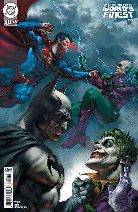 BATMAN SUPERMAN WORLDS FINEST #39 CVR B LUCIO PARRILLO CARD STOCK VAR (WE ARE YESTERDAY) (5/21/2025)