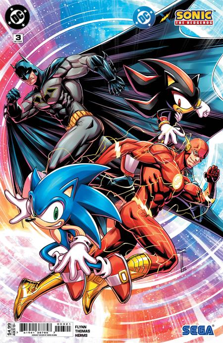 DC X SONIC THE HEDGEHOG #3 (OF 5) CVR B SERG ACUNA CARD STOCK VAR (5/21/2025)