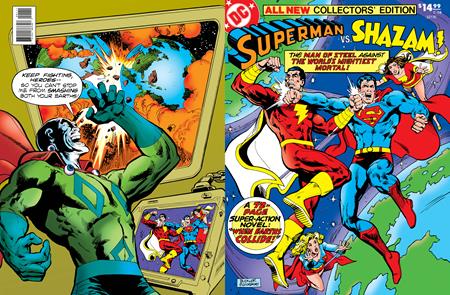 ALL-NEW COLLECTORS EDITION #58 SUPERMAN VS SHAZAM FACSIMILE EDITION CVR A RICH BUCKLER & DICK GIORDANO