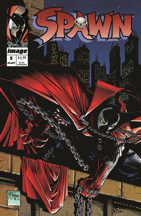 SPAWN THE CURSE OF SHERLEE JOHNSON #1 CVR E SPAWN #5 2025 REPRINT 1:10 UNLOCK VAR (5/21/2025)