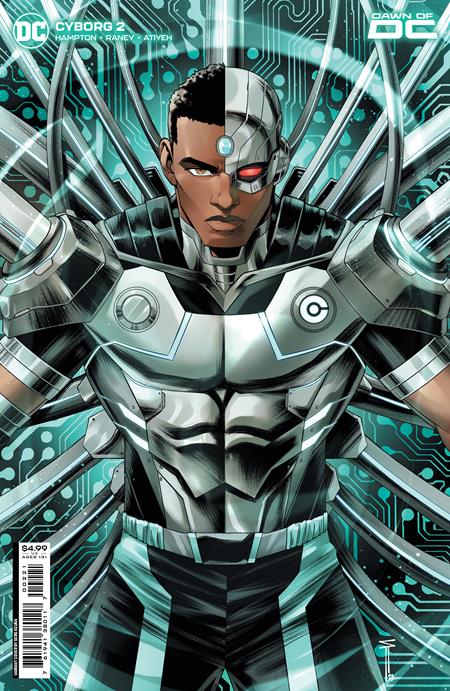 CYBORG #2 (OF 6) CVR B SERG ACUNA CARD STOCK VAR