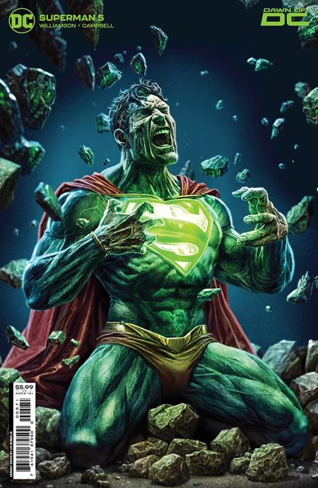 SUPERMAN #5 CVR G LEE BERMEJO CARD STOCK VAR