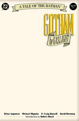 BATMAN GOTHAM BY GASLIGHT #1 FACSIMILE EDITION CVR C BLANK VAR (6/12/2024)