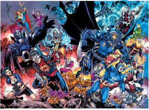 DC VERSUS MARVEL OMNIBUS HC DIRECT MARKET EXCLUSIVE JIM LEE & SCOTT WILLIAMS WRAPAROUND VAR