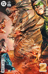 JUSTICE LEAGUE VS GODZILLA VS KONG 2 #1 (OF 7) CVR E JOHN GIANG FOIL VAR (6/04/2025)