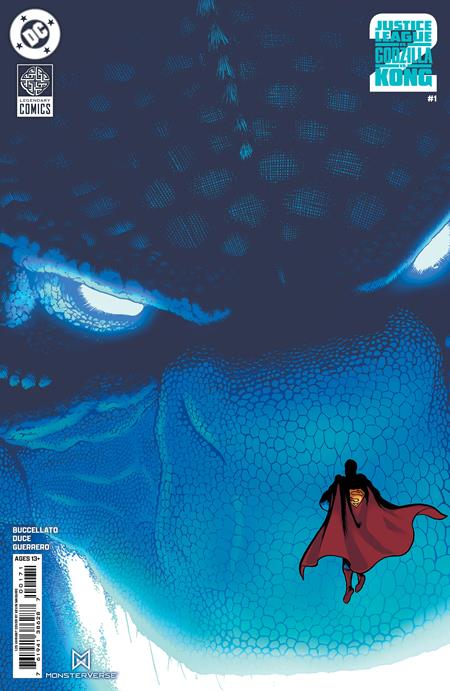 JUSTICE LEAGUE VS GODZILLA VS KONG 2 #1 (OF 7) CVR G INC 1:25 KEVIN MAGUIRE CARD STOCK VAR (6/04/2025)