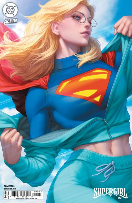 SUPERGIRL #2 CVR B STANLEY ARTGERM LAU CARD STOCK VAR (6/11/2025)