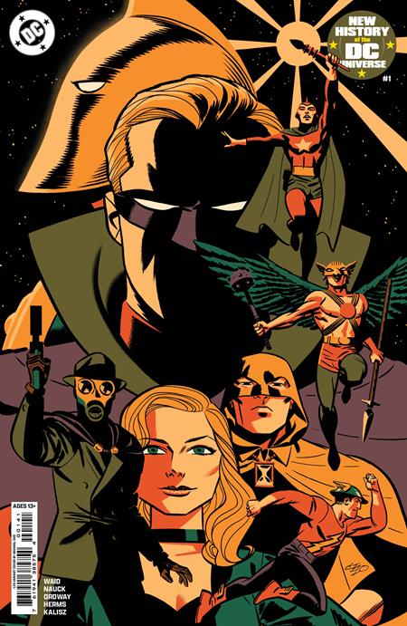 NEW HISTORY OF THE DC UNIVERSE #1 (OF 4) CVR H INC 1:25 MICHAEL CHO CARD STOCK VAR (6/25/2025)