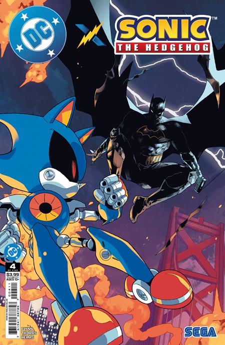 DC X SONIC THE HEDGEHOG #4 (OF 5) CVR A PABLO M COLLAR (6/18/2025)