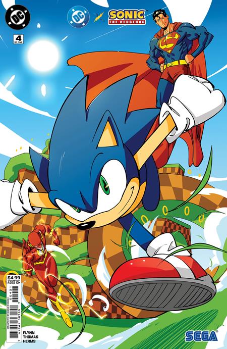 DC X SONIC THE HEDGEHOG #4 (OF 5) CVR B DANIELE DI NICUOLO CARD STOCK VAR (6/18/2025)