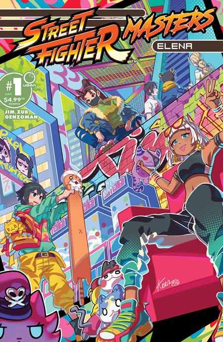 STREET FIGHTER MASTERS ELENA #1 (ONE SHOT) CVR C INC 1:5 KEENBISCUIT VAR (12/10/25)