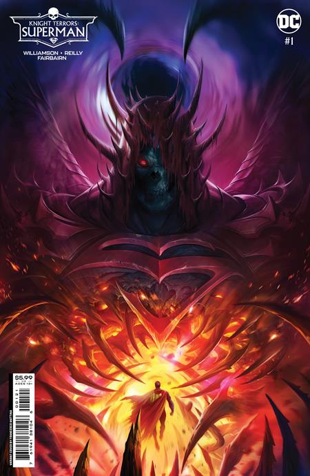 KNIGHT TERRORS SUPERMAN #1 (OF 2) CVR B FRANCESCO MATTINA CARD STOCK VAR