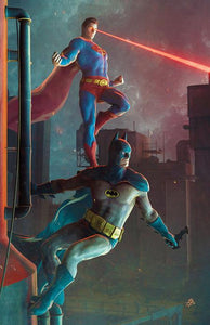 BATMAN SUPERMAN WORLDS FINEST #29 CVR B BJORN BARENDS CARD STOCK VAR (7/17/2024)