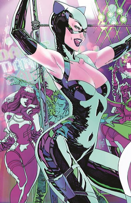 GOTHAM CITY SIRENS UNFIT FOR ORBIT #1 (OF 5) CVR D GUILLEM MARCH CONNECTING CARD STOCK VAR (7/30/25)
