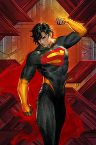 ABSOLUTE SUPERMAN #9 CVR B LESLEY LEIRIX LI CARD STOCK VAR (7/2/25)
