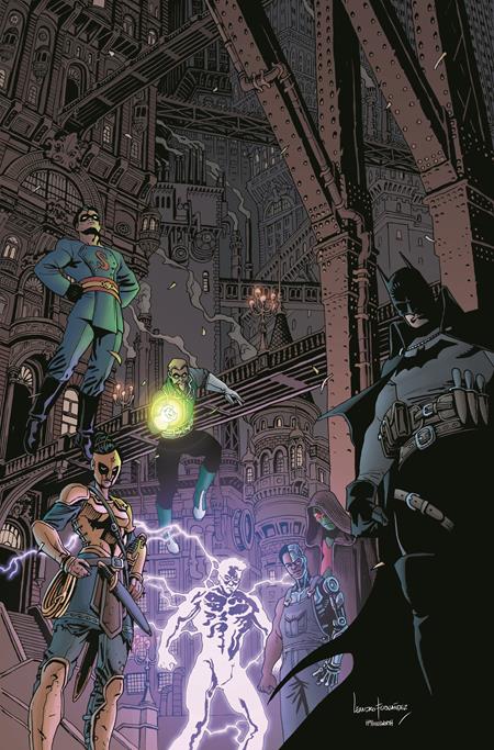 BATMAN GOTHAM BY GASLIGHT A LEAGUE FOR JUSTICE #1 (OF 6) CVR A LEANDRO FERNANDEZ (7/9/25)
