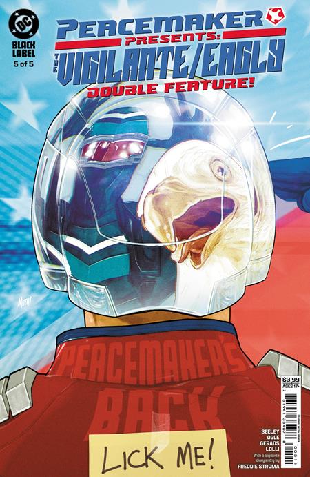 PEACEMAKER PRESENTS THE VIGILANTE EAGLY DOUBLE FEATURE #5 (OF 5) CVR A MITCH GERADS