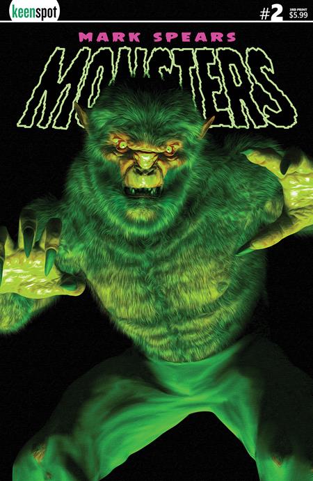 MARK SPEARS MONSTERS #2 3RD PRINT