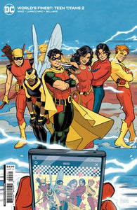 WORLDS FINEST TEEN TITANS #2 (OF 6) CVR C PAOLO RIVERA CARD STOCK VAR