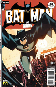 BATMAN AND ROBIN #12 CVR D SIMONE DI MEO BATMAN 85TH ANNIVERSARY CARD STOCK VAR