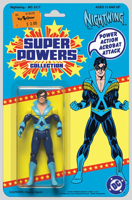 NIGHTWING #117 CVR D JASON GEYER & ALEX SAVIUK DC SUPER POWERS CARD STOCK VAR