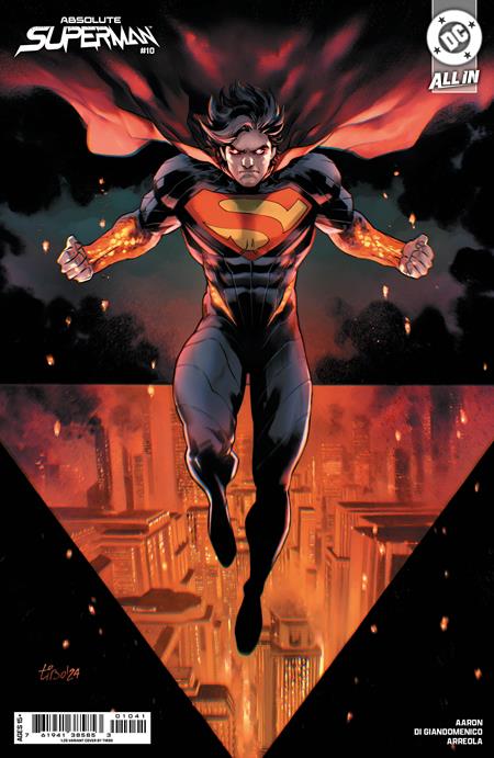 ABSOLUTE SUPERMAN #10 CVR D INC 1:25 TIRSO CARD STOCK VAR (8/06/25)