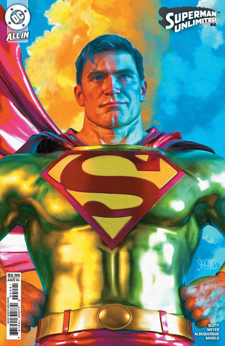 SUPERMAN UNLIMITED #4 CVR B MARK SPEARS