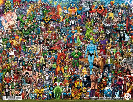 NEW HISTORY OF THE DC UNIVERSE #4 (OF 4) CVR D SCOTT KOBLISH LEGACY CARD STOCK VAR